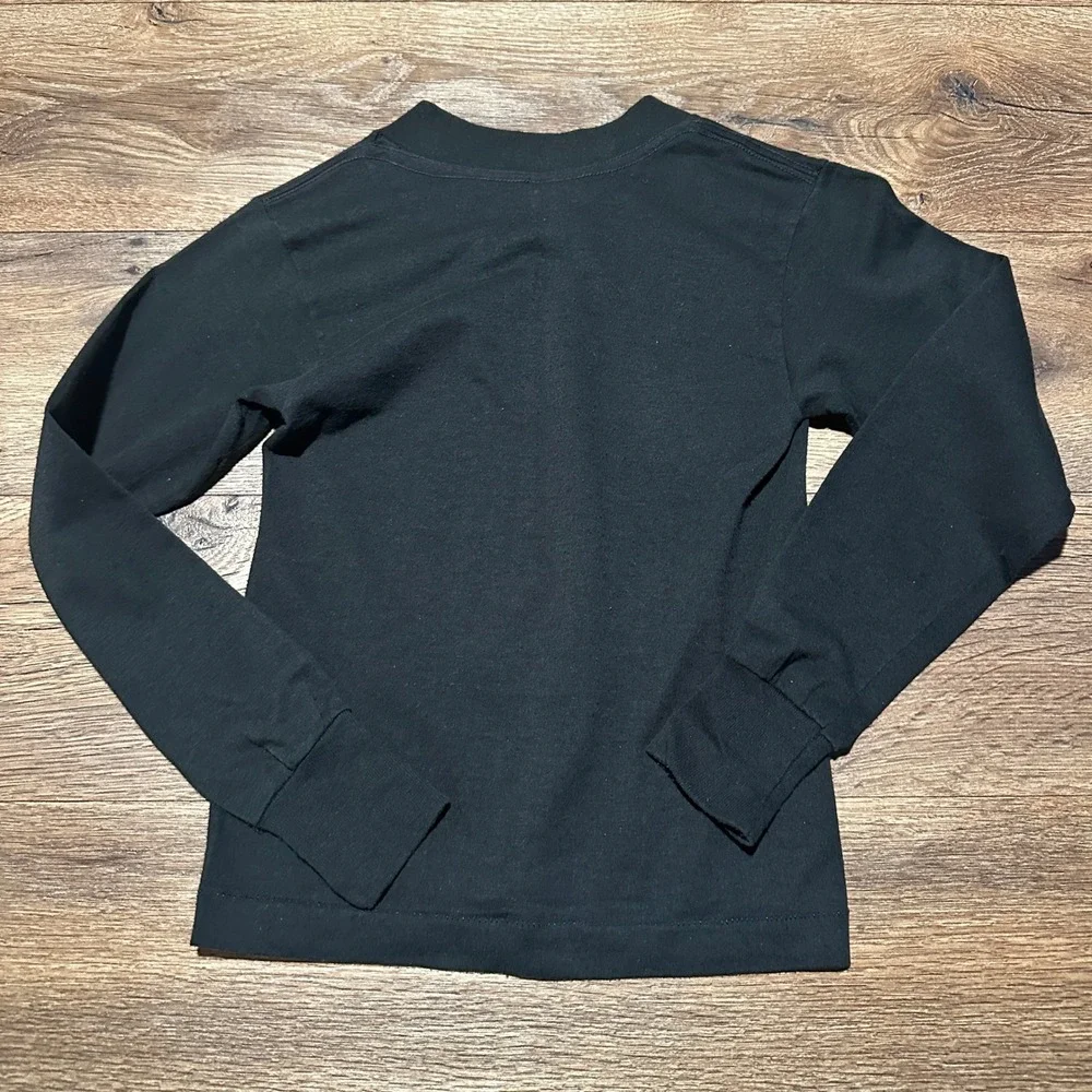 Vintage Select-T Pittsburgh Penguins Black Long Sleeve T-Shirt Kids Small 6-8